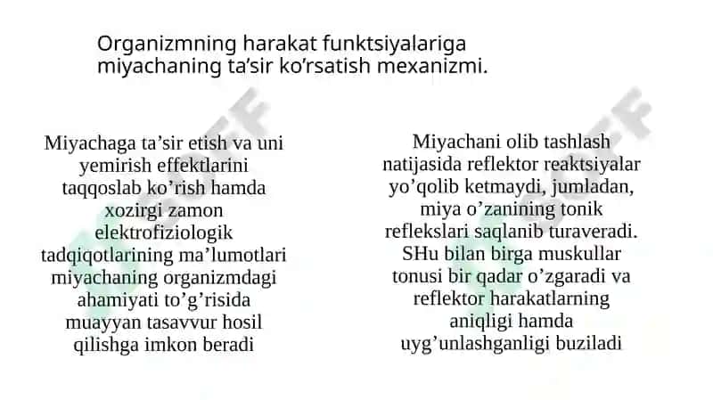 Bosh miya yarim sharlar po‘stlog‘ining fiziologiyasi. Bazal yadrolar. 7