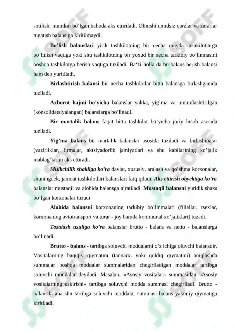 Byudjet tashkiilotlari buxgalteriya balansi 7