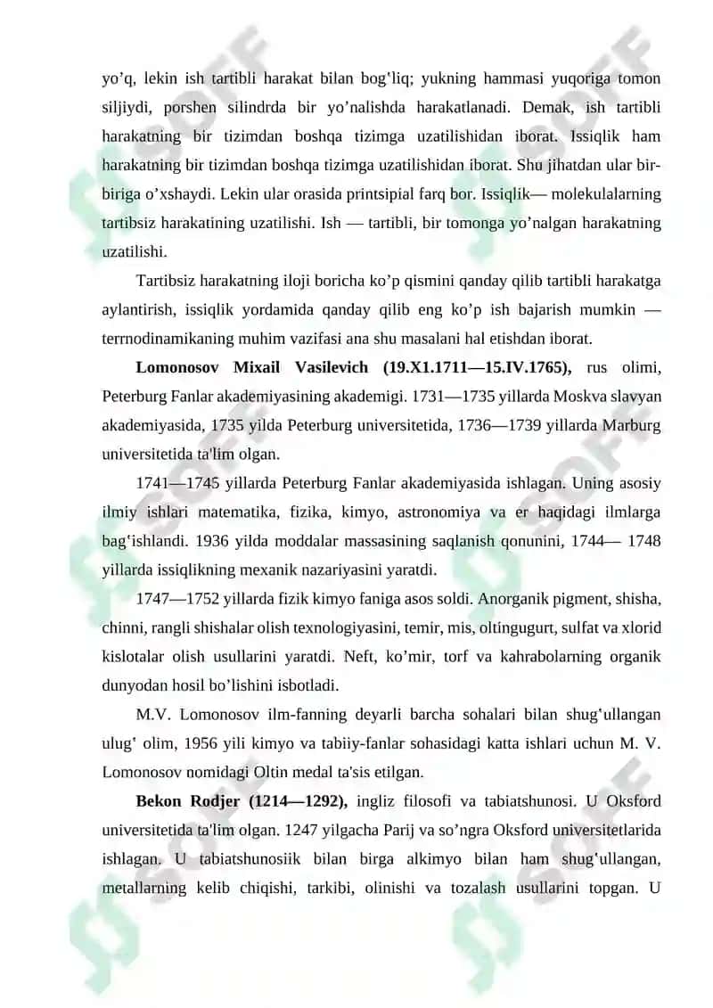 Kimyoviy termodinamika va termokimyo asoslari 7