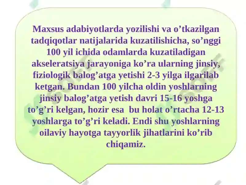 Oilapsixologiyasi fanining predmeti va vazifalari 7
