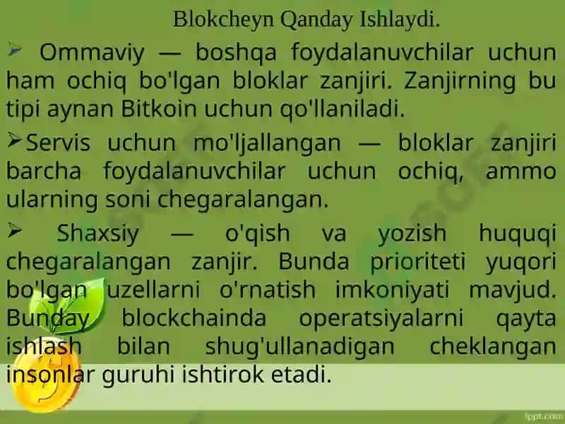 Blokcheyn 7