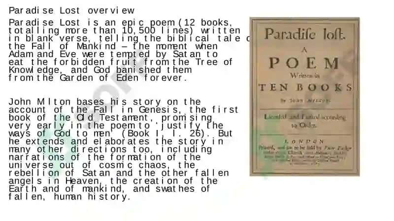Paradise Lost 7