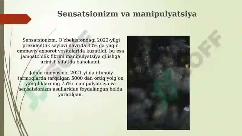 Axborot madaniyati va savodxonligi 7