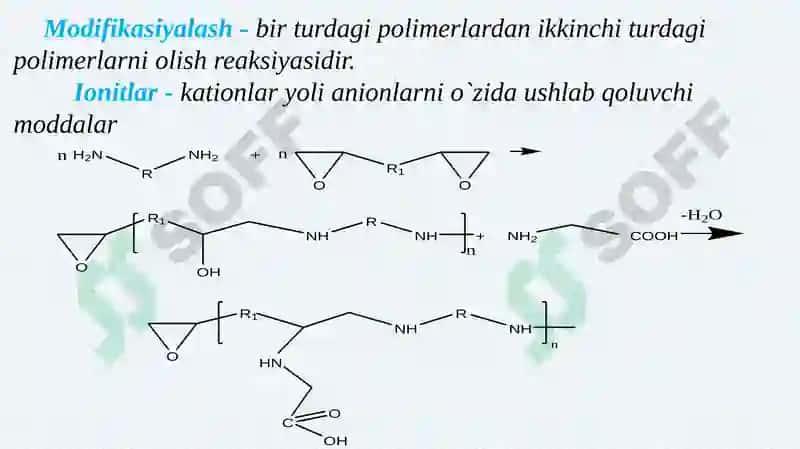 POLIMERLAR HAQIDA  ASOSIY TUSHUNCHALAR 7