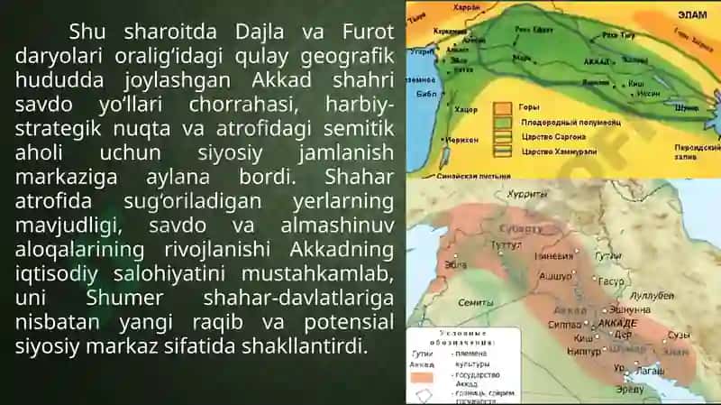 Akkad davlatining yuksalishi 7
