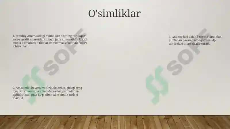 Janubiy Amerikaning Iqlim Hosil Qiluvchi Omillari 7