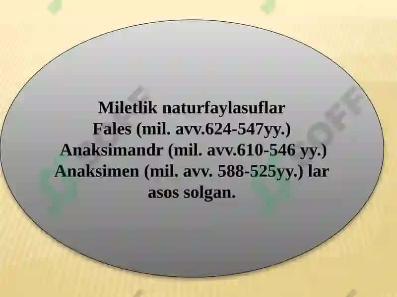 Falsafiy tafakkur tarqqiyoti bosqichlari: G‘arbiy falsafasi 7