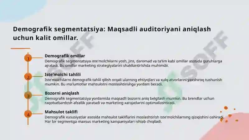 Bozor sigmentatsiyasi 7