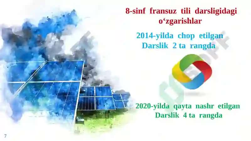 Umumiy O‘rta Ta’lim Maktablarida Fransuz Tilining O‘qitilishi Haqida Umumiy Ma’lumot 7