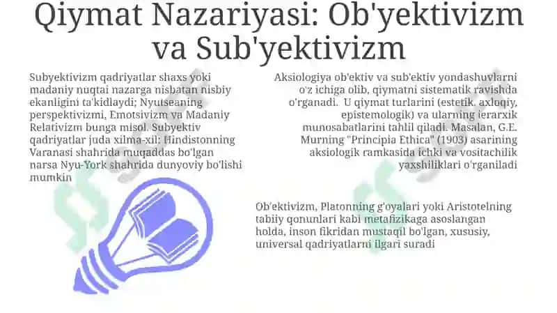 Qadriyatlar Falsafasi Aksiologiya 7