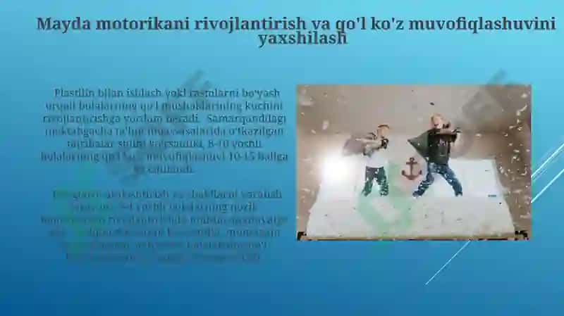 Tasviriy San'at va Bolaning Kognitiv Rivojlanishi 7