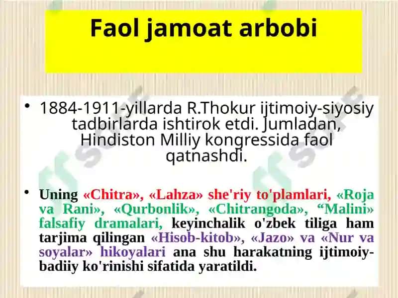 Robindranat Thokur 7