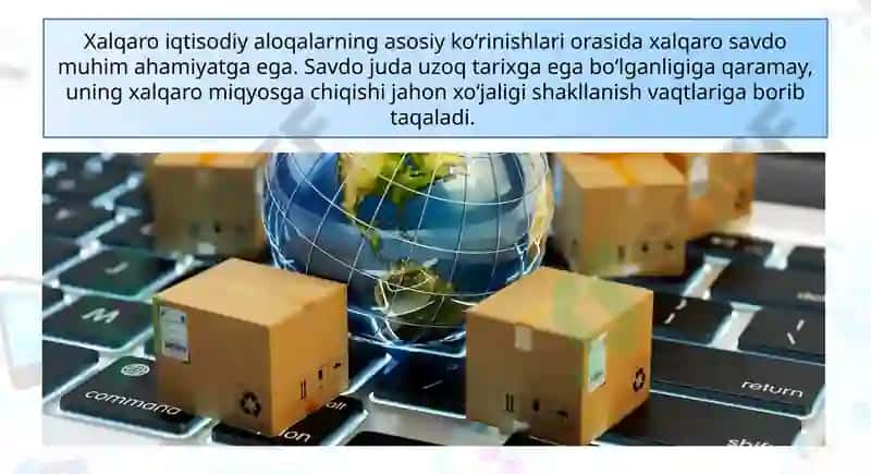 Xalqaro iqtisodiy aloqalar 7