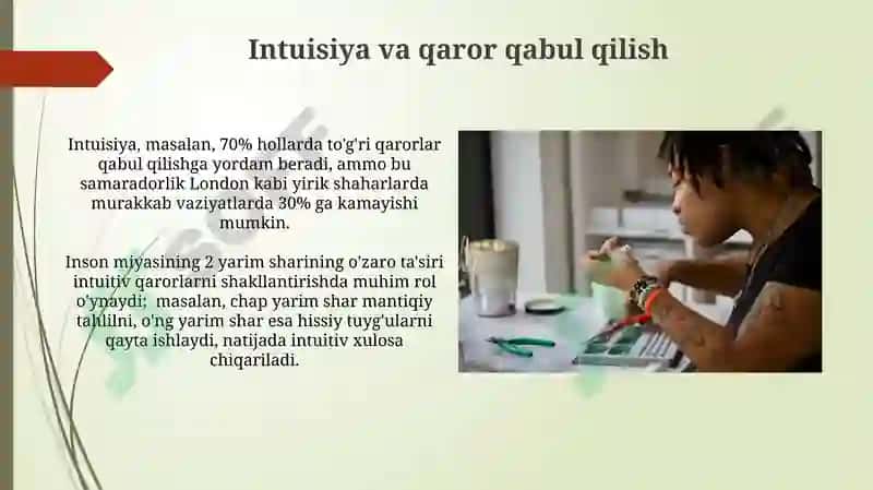 Ko'rish intuitsiyasi 7