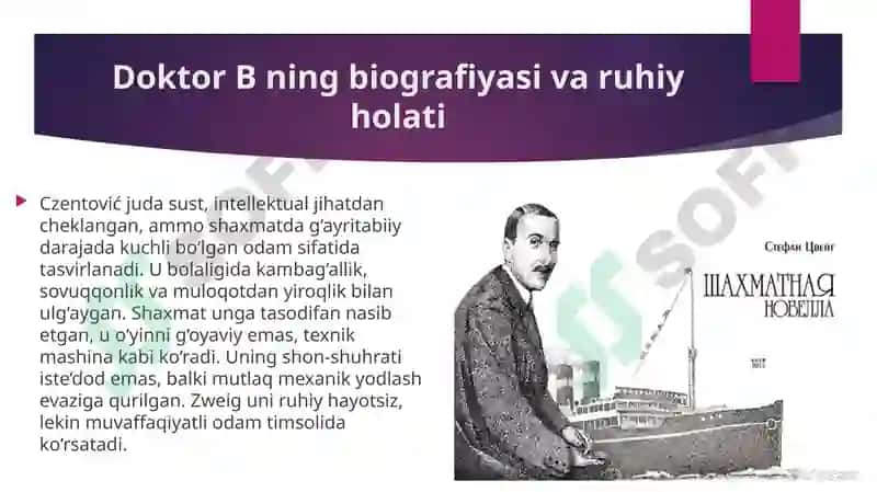 Stefan Zweigning “Shaxmat novellasi” asari tahlili 7