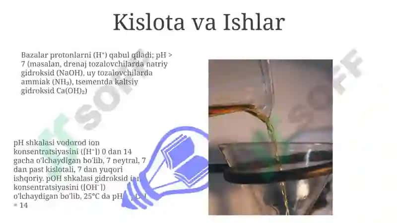 Kimyodan asoslar mavzusi 7