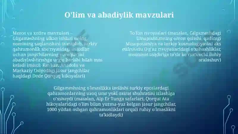 Gilgamesh dostoni 7