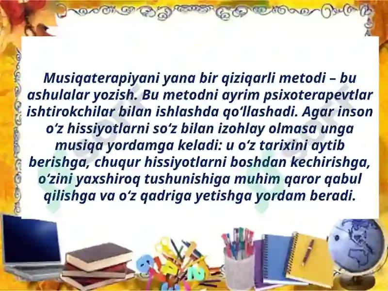 Musiqaterapiya 7