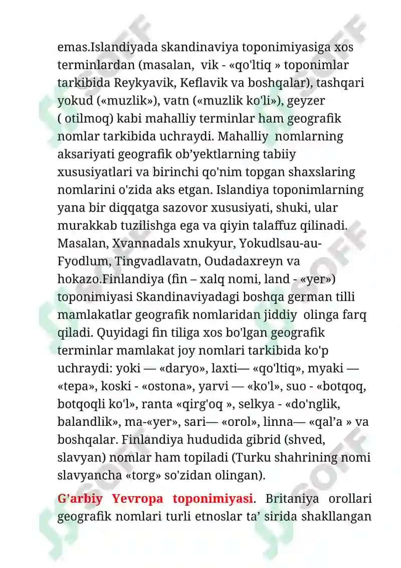 Yevropa toponimiyasi 7