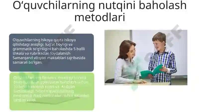 Boshlangʻich sinf oʻqish darslarida ogʻzaki nutqni rivojlantirish 7