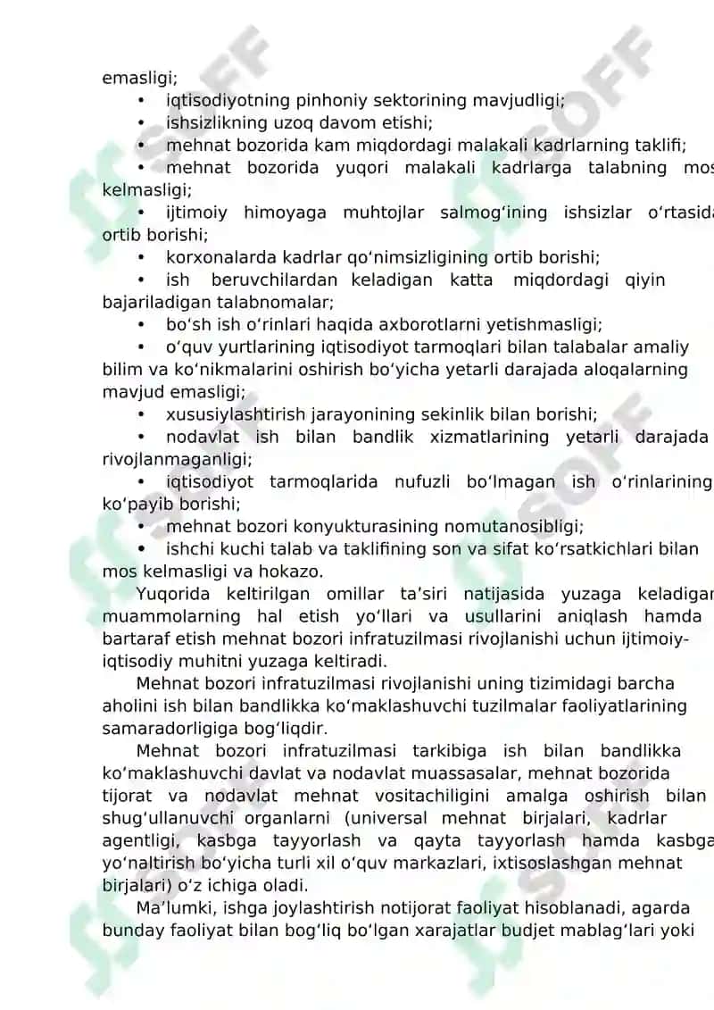 Iqtisodiy xavfsizlikka ta’sir etuvchi ijtimoiy-siyosiy omillar. Mamlakatda yuzaga kelgan demografik vaziyat va uningxavfsizlikka 7