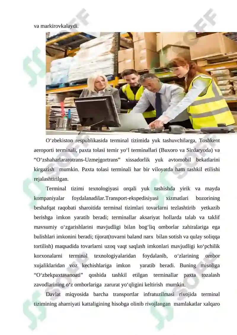 MАMLАKАT TRАNSPORT TIZIMI EKSPLUАTАSIYASINI TАKOMILLАSHTIRISH 7