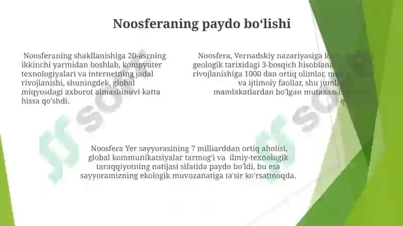 Vernadskiyning ta’limotlari 7