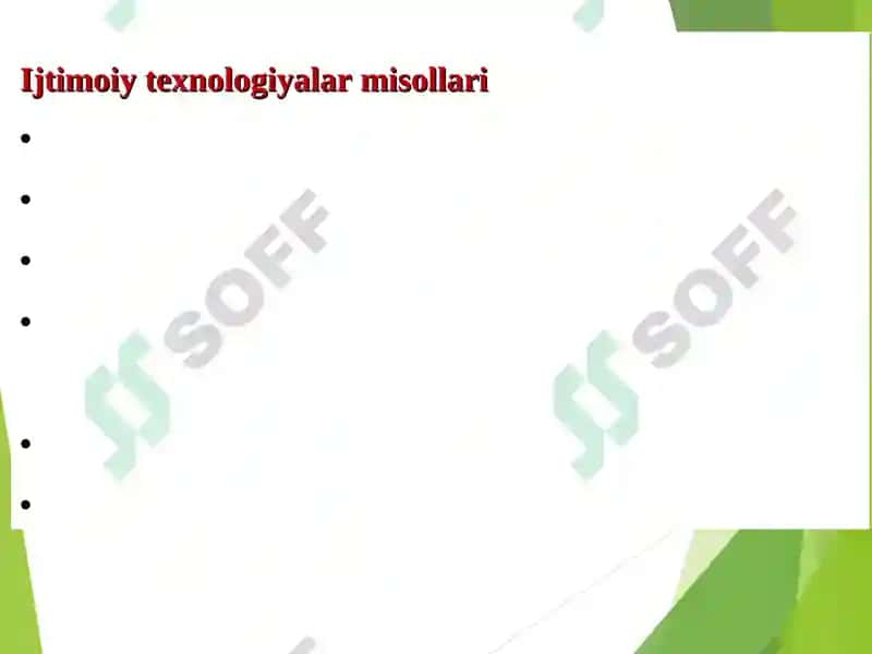 JAHON XO’JALIK RIVOJLANISHIDA IJTIMOIY  MADANIY MUAMMOLAR: GLOBALIZATSIYA VA  UNING OQIBATLARI 7