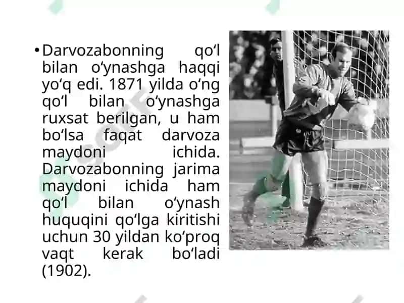 Futbol o‘yinining kelib chiqishi va rivojlanishi tarixi 7