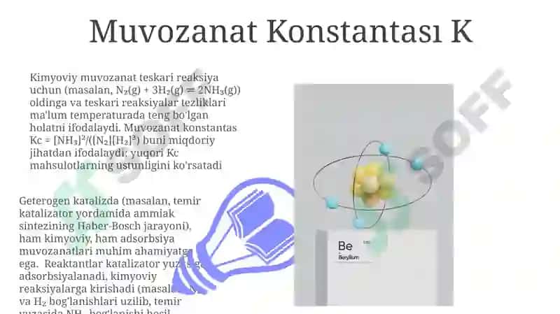 Kimyoviy muvozanatlar 7