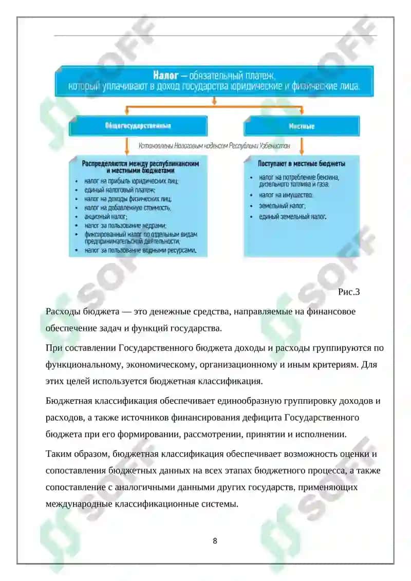 Бюджетные права центральных и местных органов власти 7