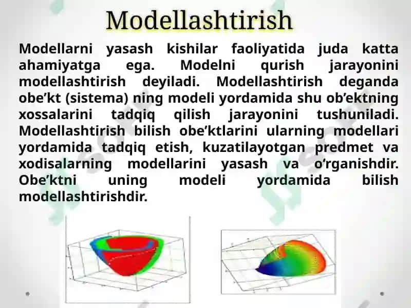 KOMPYUTERLI MODELLASHTIRISH 7