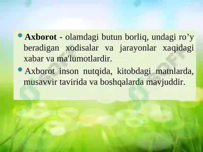 Iqtisodiyotda axborot-kommunikatsiya texnologiyalari va tizimlari 7
