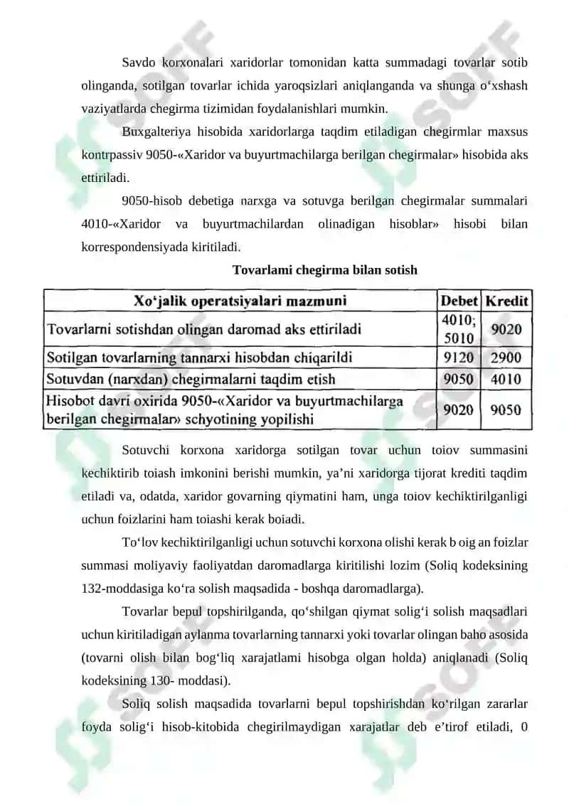 Moliyaviy hisobotning xalqaro standartlari fanidan REFERAT 7