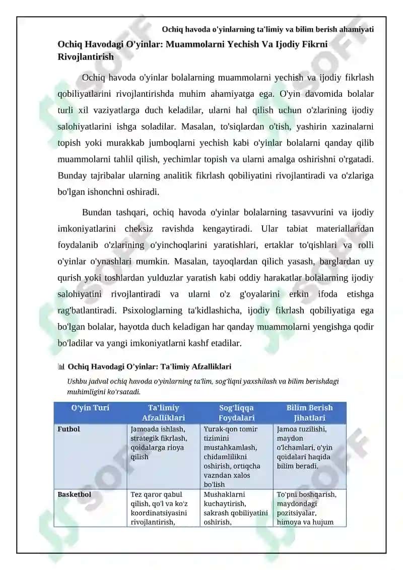 Ochiq havoda o'yinlarning ta'lim va bilim berish ahamiyati 7