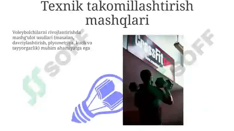Valibol oʻyinida tayyorgarlik turlarini oʻrni va ahamiyati 7
