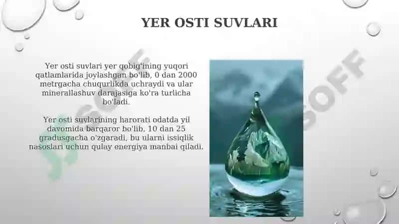 Yerning suv resurslari 7