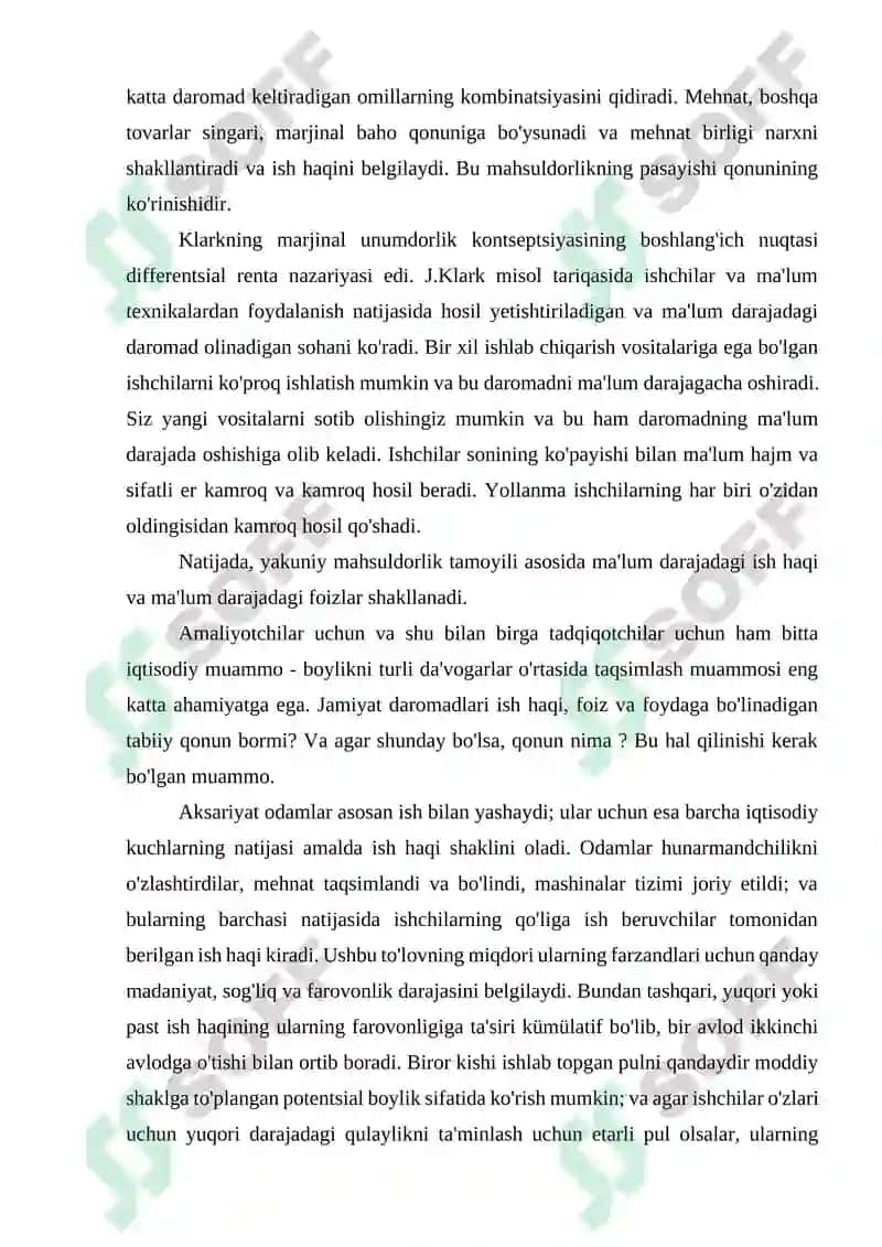 J.B. Klarkning iqtisod nazariyalari 7