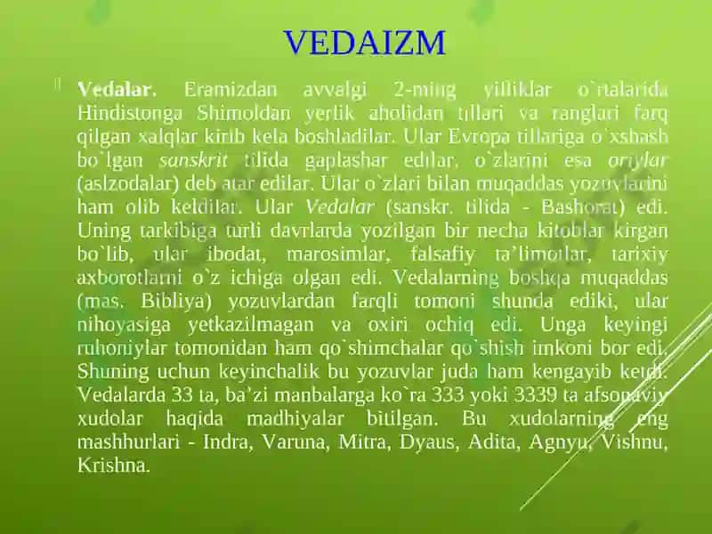 MILLIY DINLAR 7