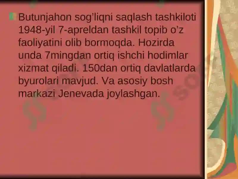 O’sma kasalliklari – ijtimoiy gigiyenik muammo sifatida 7