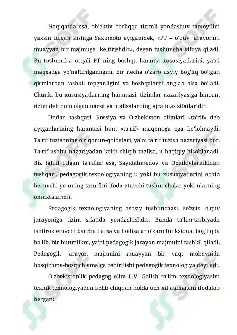 UMUMIY O’RTA TA’LIM MAKTABLARIDA YANGI PEDAGOGIK TEXNOLOGIYALAR ASOSIDA DARS O`TISHNING DOLZARB MASA 7