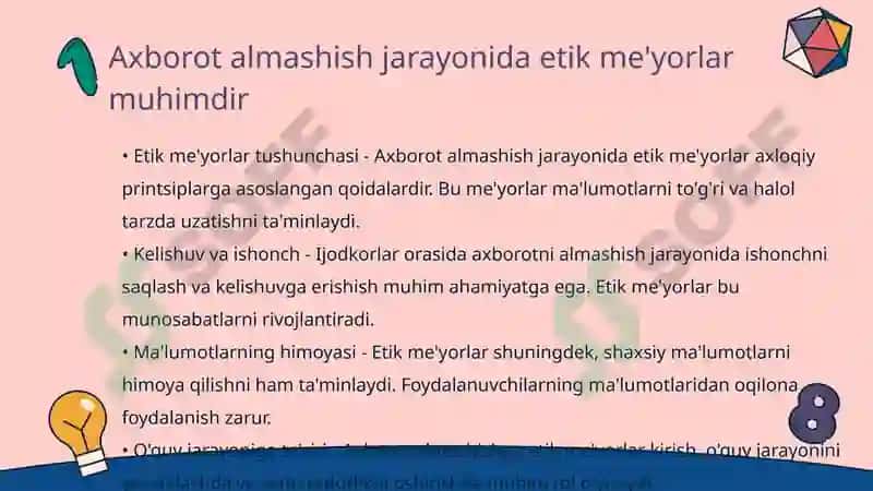 Raqamli texnologiyalar va axborotlashgan jamiyat 7