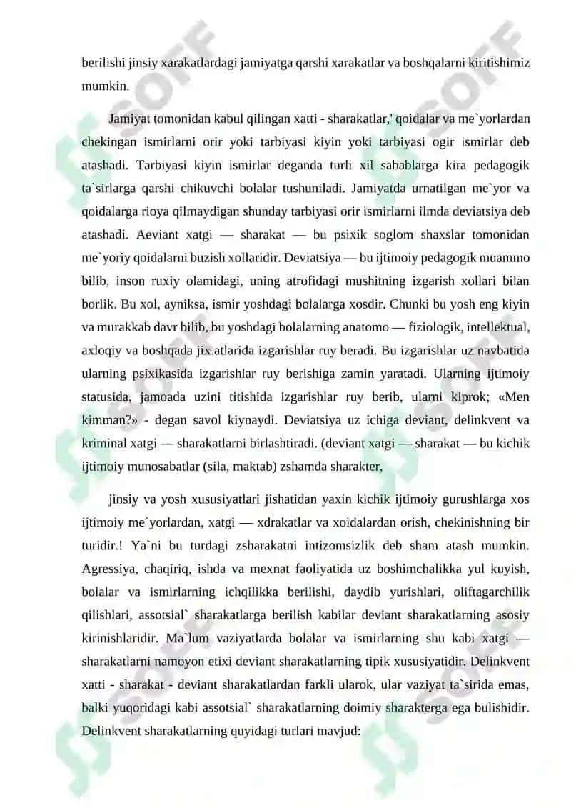 Meydan og'ish va deviatsiya 7