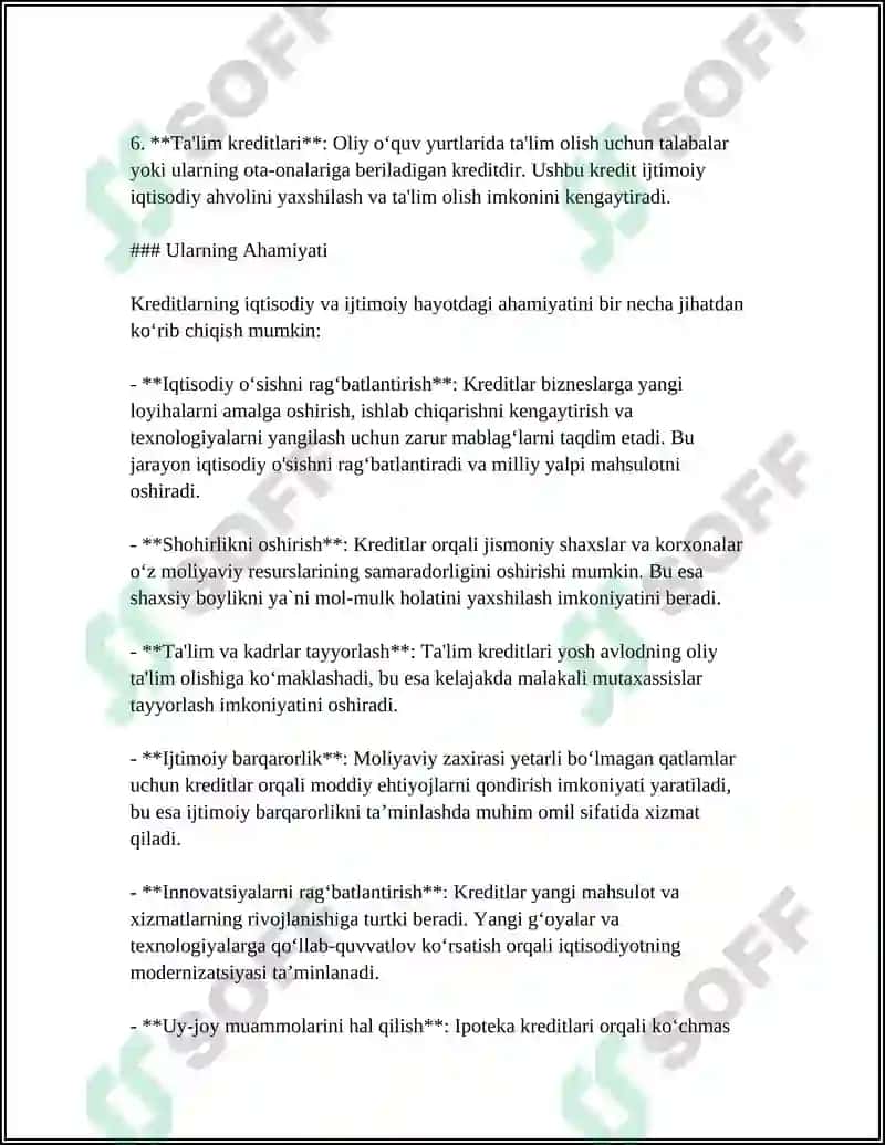 Pul-Kredit Tizimi va Banklar 8