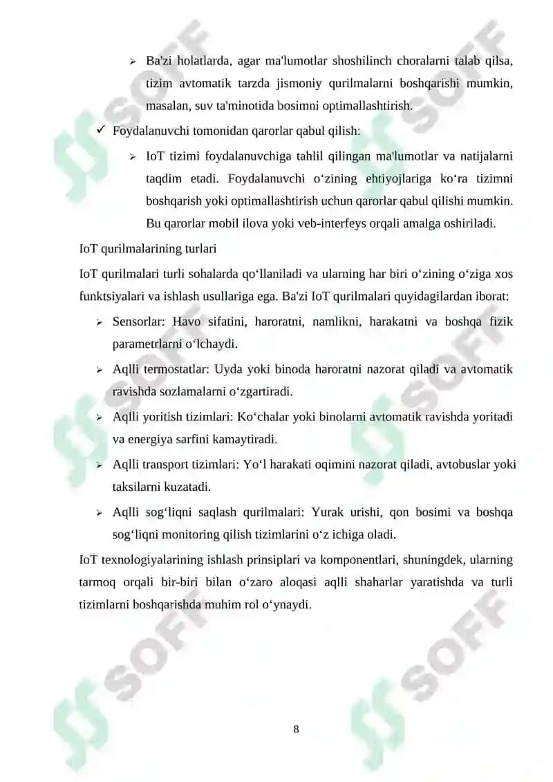 IoT qurilmalari yordamida shaharni aqlli qilish (Smart City) 8