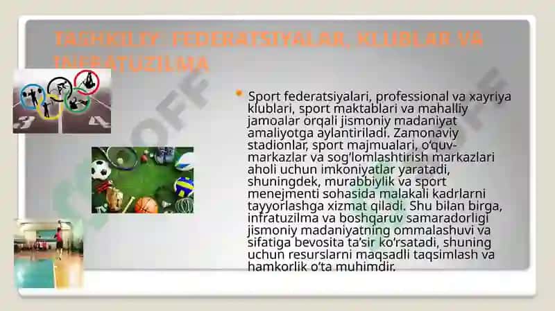 Jismoniy madaniyat Tushunchasi 8