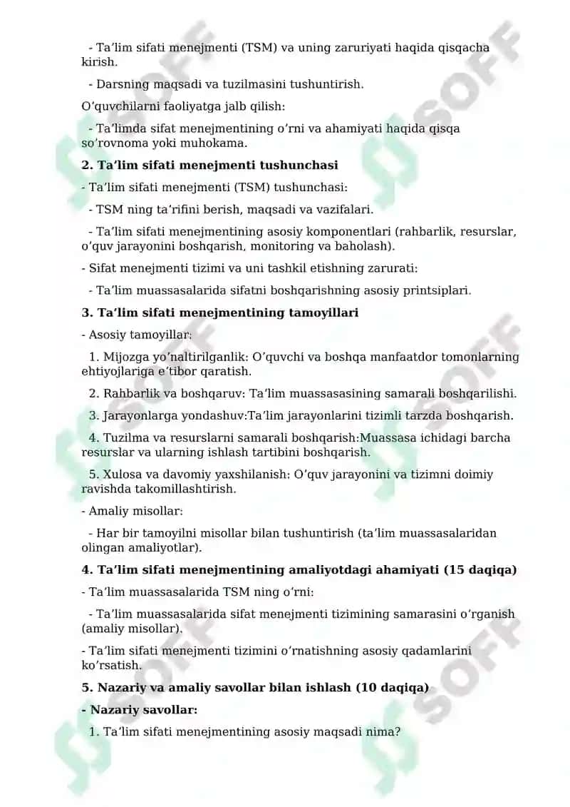 Talim sifati menejmenti 8
