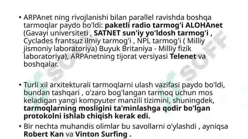 Kompyuter tarmoqlari 8