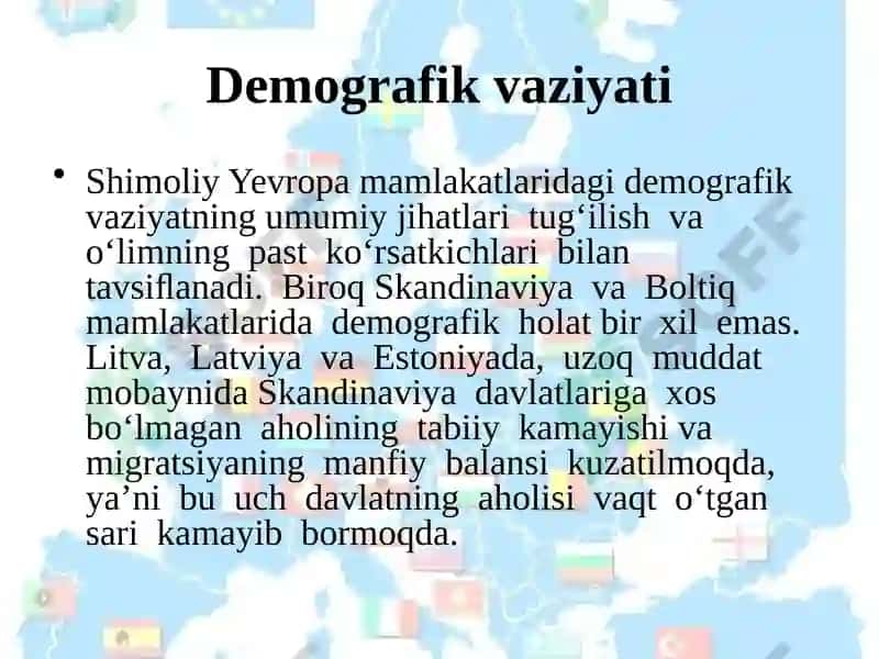 YEVROPA SUBREGIONLARI 8