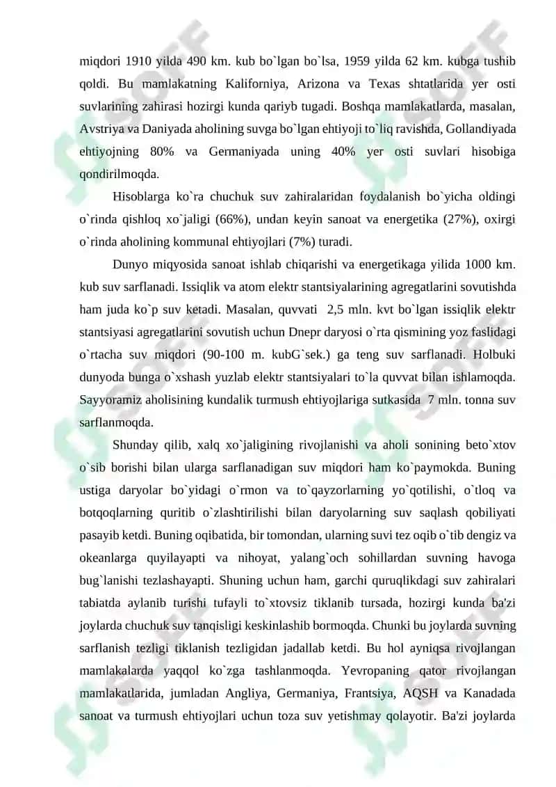 O`ZBEKISTON HUDUDINING SUV RESURSLARI 8